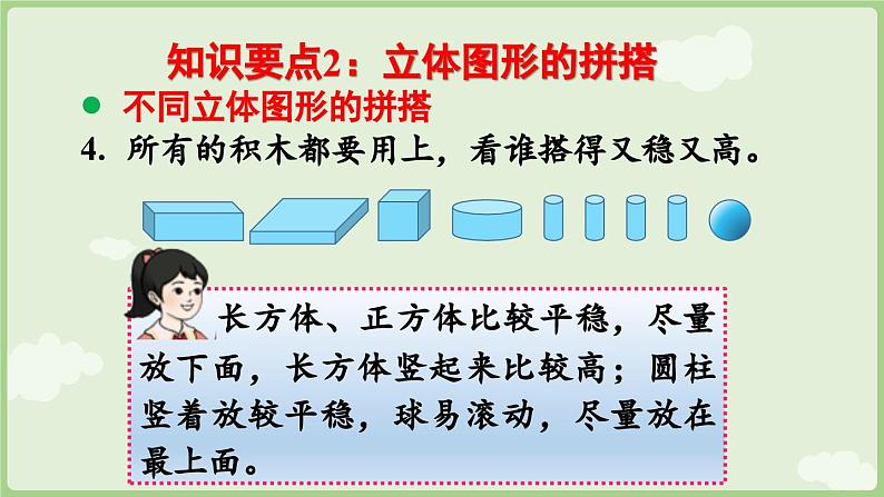 6.4 图形的认识(课件)-2024-2025学年一年级上册数学人教版第7页