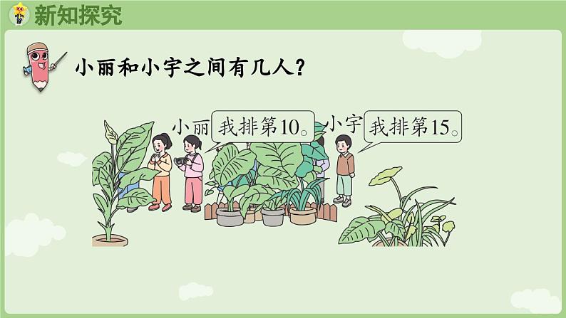 4.6 排队中的数学问题(课件)-2024-2025学年一年级上册数学人教版第5页