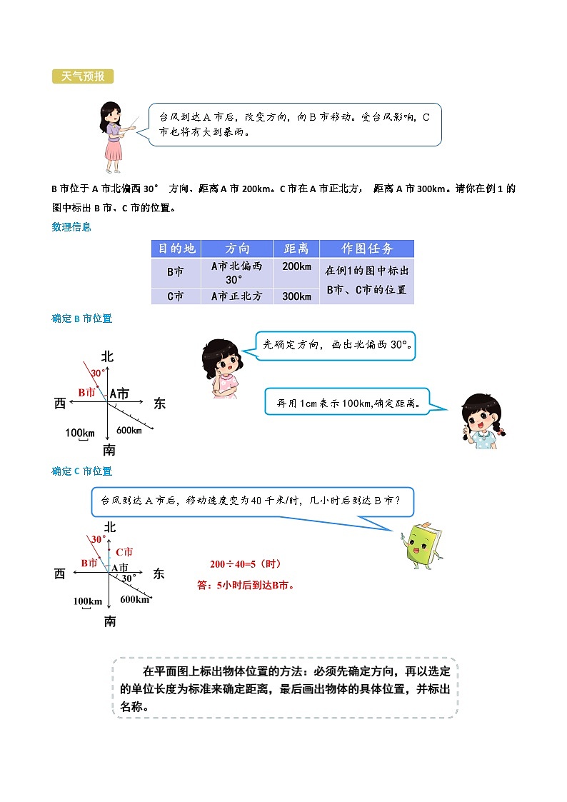(新知衔接)专题05 描述和标出物体的位置(二大考点讲练+难度分层练)(含答案)2024年新六年级数学暑假衔接讲义(人教版)03