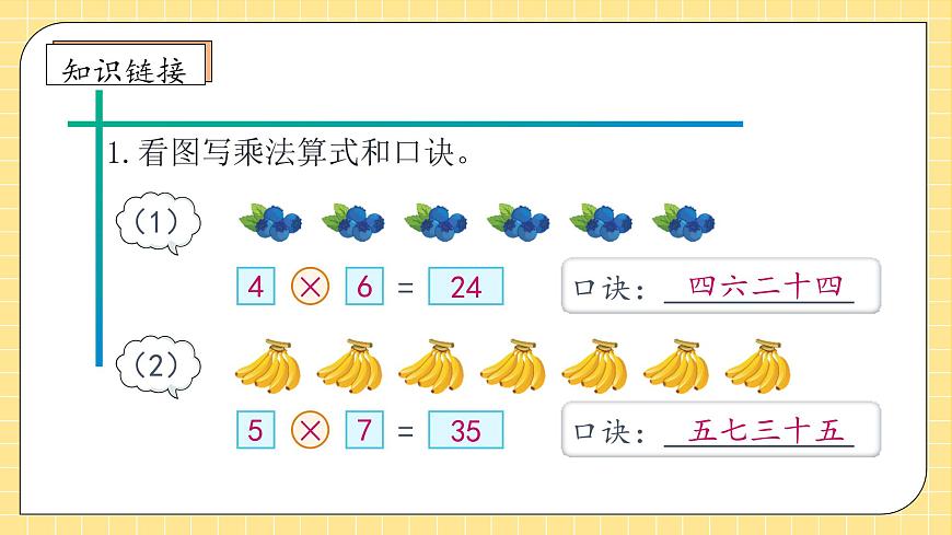 【新課標】人教版數(shù)學二年級上冊-6.2 8的乘法口訣（教學課件）第7頁
