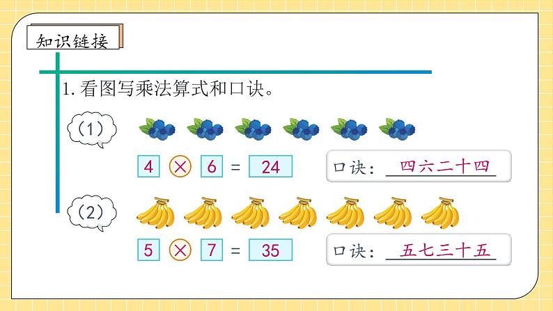 【教-学-评一体化】人教版二年级上册备课包-6.2 8的乘法口诀(课件+教案+学案+习题)07
