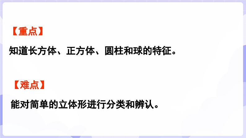 总复习 第2课时 认识图形(课件) -2024-2025学年一年级数学上册 西师大版(2024)第3页
