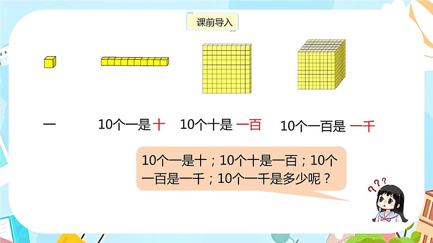 冀教版小學(xué)數(shù)學(xué)三年級(jí)上冊(cè)1.2 《認(rèn)識(shí)一萬(wàn)》課件第3頁(yè)