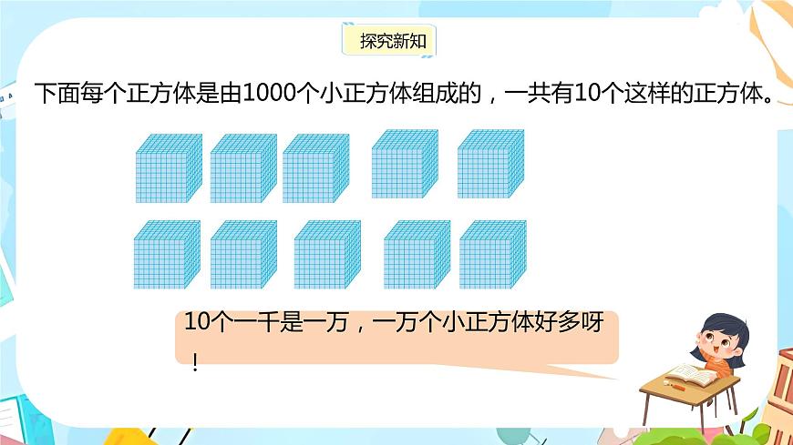 冀教版小學(xué)數(shù)學(xué)三年級(jí)上冊(cè)1.2 《認(rèn)識(shí)一萬(wàn)》課件第6頁(yè)