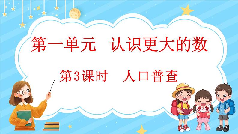 1.3 人口普查(课件)-2024-2025学年四年级上册数学北师大版第1页