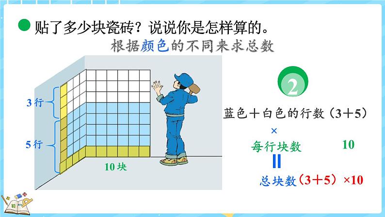 4.6 乘法分配律(1)(课件)-2024-2025学年四年级上册数学北师大版第5页