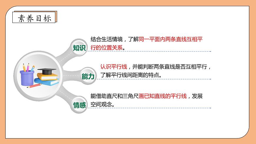 【核心素養(yǎng)】蘇教版數(shù)學(xué)四年級上冊-8.6 認(rèn)識平行（課件）第4頁