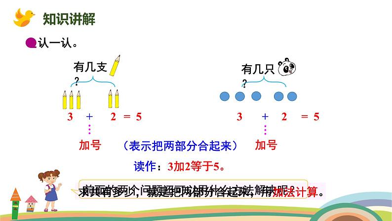 北师大版(2024版)一年级数学上册课件 第2单元 第1课时 一共有多少(认识加法)08