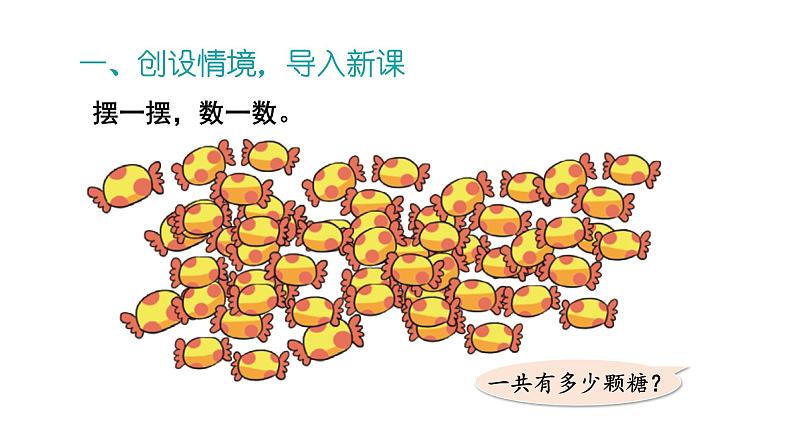 北师大版小学数学二年级上册 3.1 有多少块糖 课件 第2页