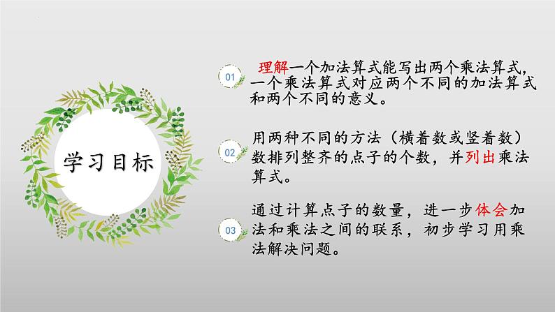 3.3《有多少点子》(教学课件)二年级+数学上册+北师大版第2页