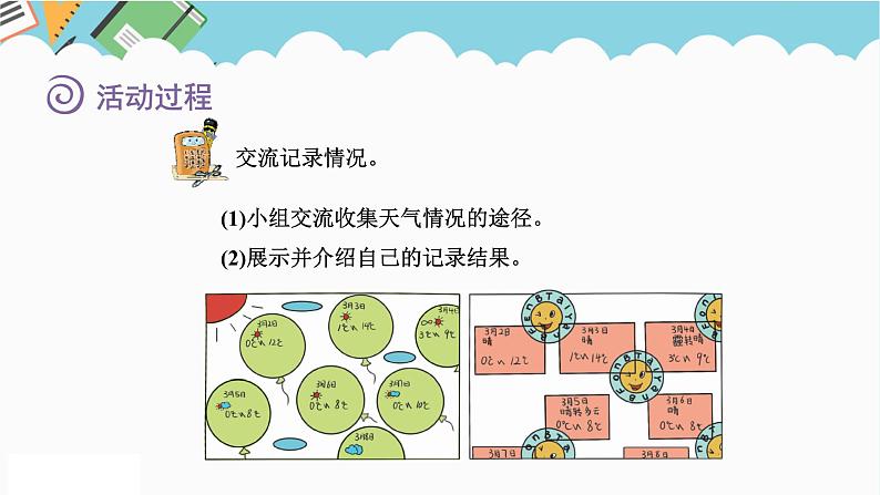 2024六年级数学下册一生活中的负数综合与实践__记录天气课件(冀教版)05