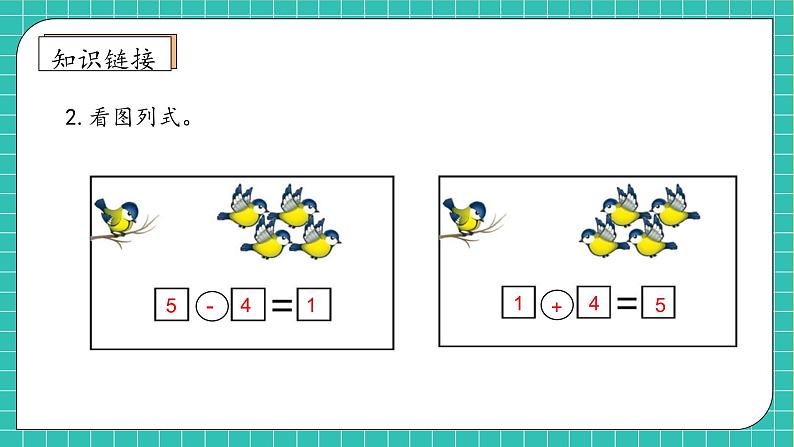 (新教材备课)人教版数学一年级上册-2.3.3 连加、连减(课件+教案+学案+作业)08