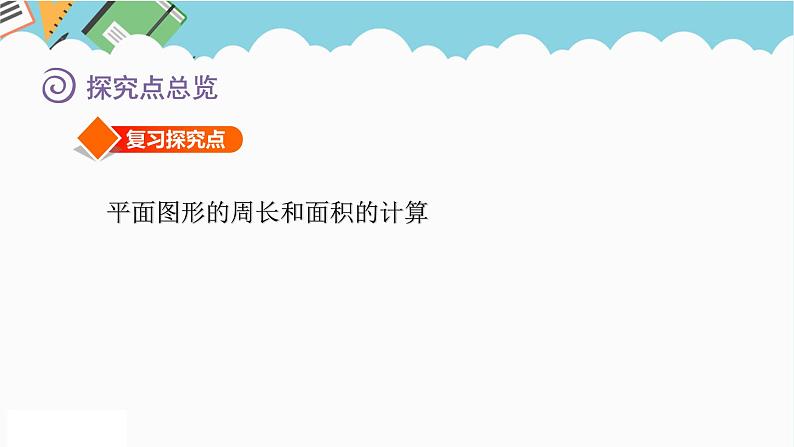2024六年级数学下册七总复习2图形与几何第2课时平面图形的周长和面积的计算课件(苏教版)第3页