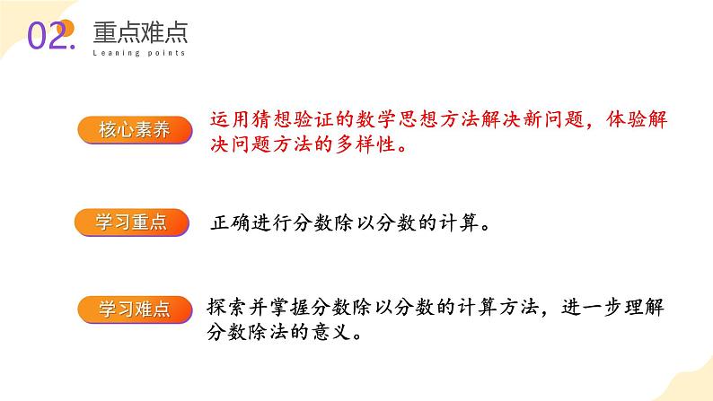 【核心素养】苏教版数学六年级上册 第三单元 第3课时 《分数除以分数》(教学课件)第3页