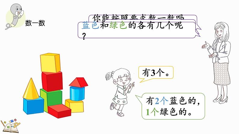 北师大版(2024)一年级数学上册课件 我上学啦 认识新同学第8页