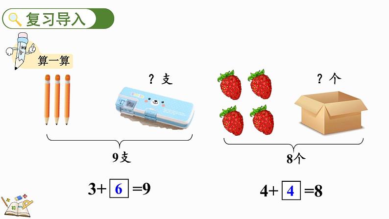北师大版(2024)一年级数学上册课件 4.4 小鸡吃食第2页