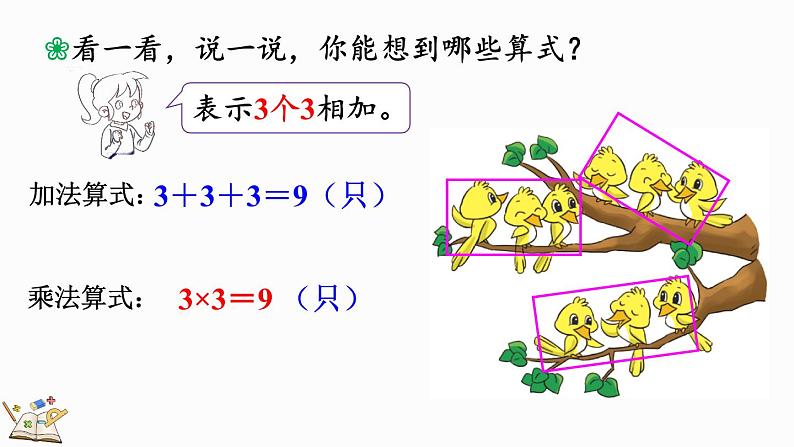 北师大版二年级数学上册课件 3.4 动物聚会第5页
