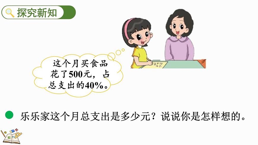 北師大版六年級數學上冊課件 4.4 這月我當家（1）第3頁