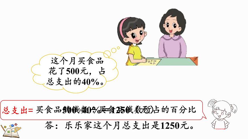 北師大版六年級數學上冊課件 4.4 這月我當家（1）第6頁