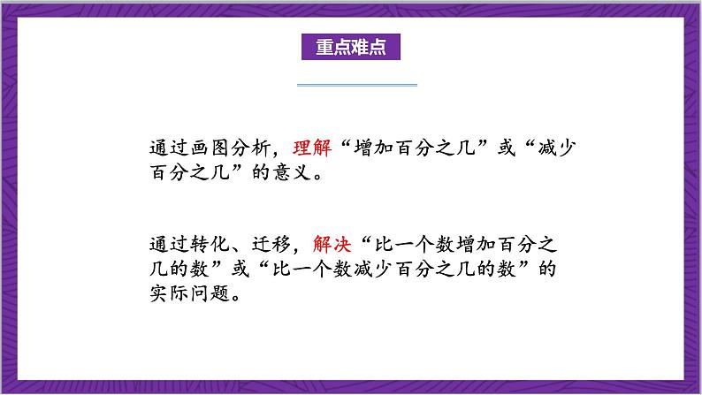 北师大版数学六年级上册 7.2《百分数的应用(二)》课件03