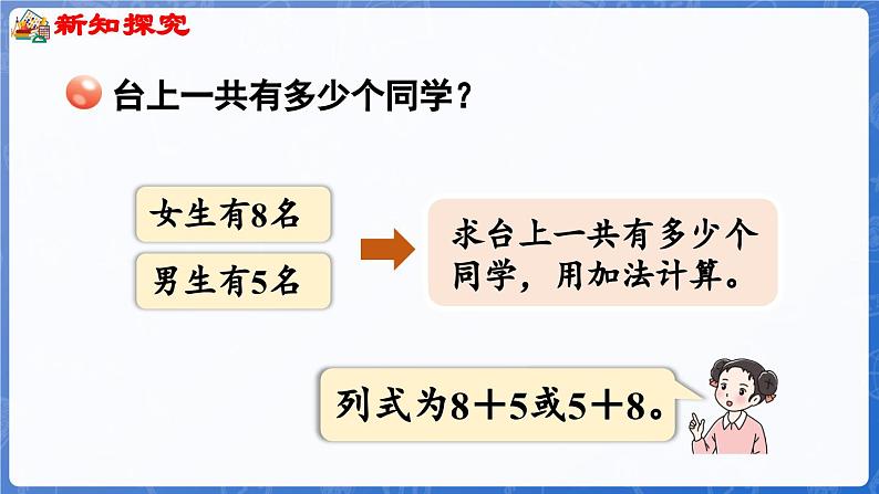 第5单元 我爱读书——20以内的进位加法 信息窗2 8加几(课件)-2024-2025学年一年级上册数学青岛版(2024)05