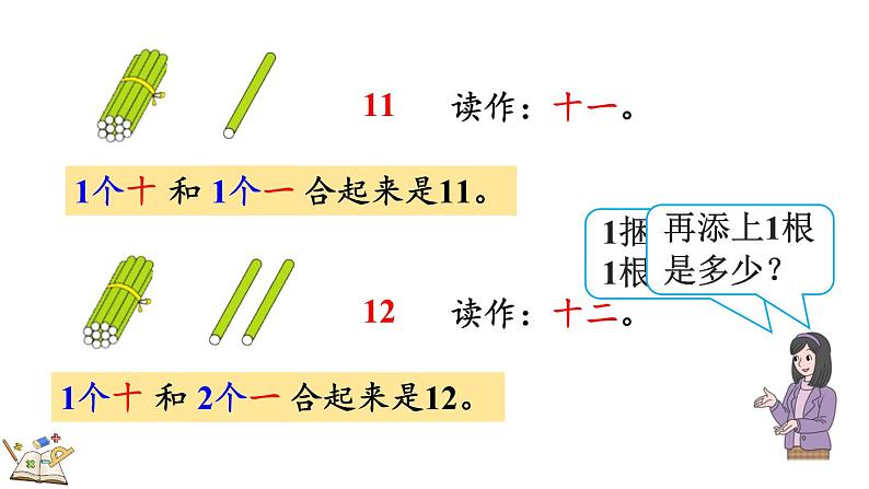 2024-2025学年一年级上册数学人教版4.2 11~20各数的组成和读法 课件07