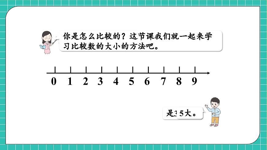 【核心素養(yǎng)】西師大版數(shù)學(xué)一年級上冊-1.6 “＝”“＜”“＞”的認識與書寫（課件）第6頁