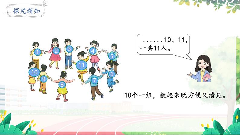 人教2024版数学一年级上册 第4单元 第1课时 10的再认识 【PPT课件+教案】04