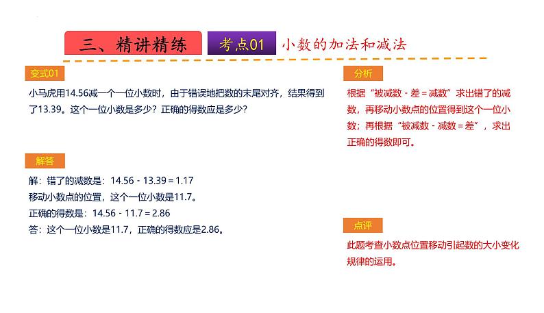 苏教版五上数学课件苏教版五上数学第四单元 小数加法和减法(课件)-第7页