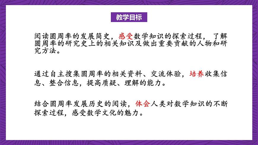 北師大版六年級數(shù)學上冊 1.5《圓周率的歷史》課件第2頁