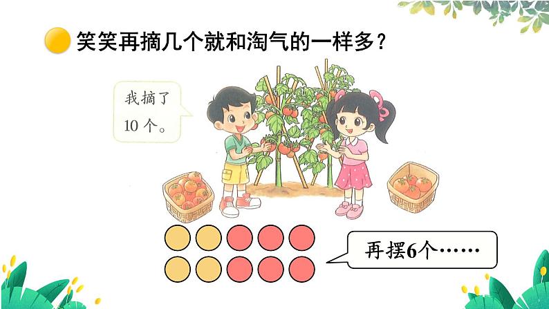 北师2024版数学一年级上册 第4单元 整理与复习 PPT课件03