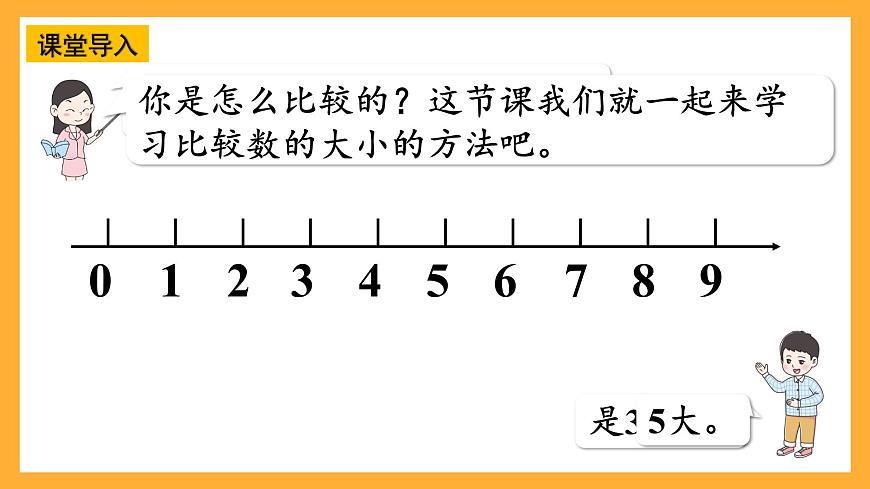 西師大版小學(xué)數(shù)學(xué)一年級上冊 1.6《 “＝”“＜”“＞”的認(rèn)識與書寫》課件第4頁