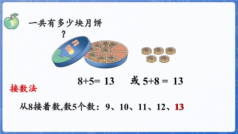 4.3 8加几(课件)-2024-2025学年一年级数学上册冀教版06