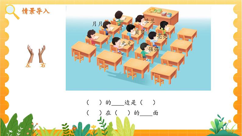 苏教2024版数学一年级上册 生活中的位置 PPT课件第4页
