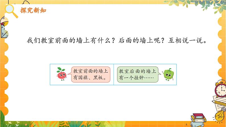 苏教2024版数学一年级上册 生活中的位置 PPT课件第7页