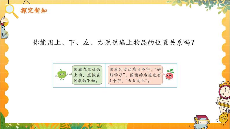 苏教2024版数学一年级上册 生活中的位置 PPT课件第8页