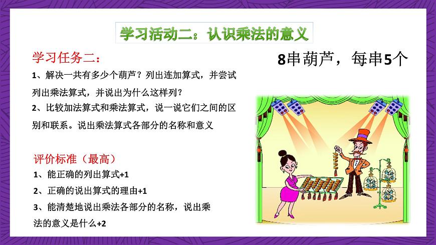青島版（六三制）數學二上1.2《乘法的初步認識》課件第6頁