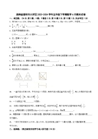 湖南省邵阳市大祥区2023-2024学年五年级下学期数学6月期末试卷