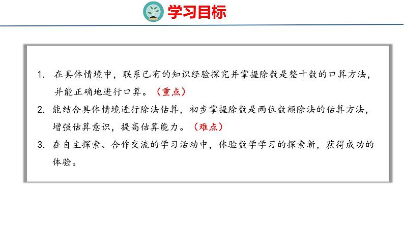 青岛版数学四上 青岛六三版四年级上册数学5.1 除数是整十数的口算和估算 课件第2页