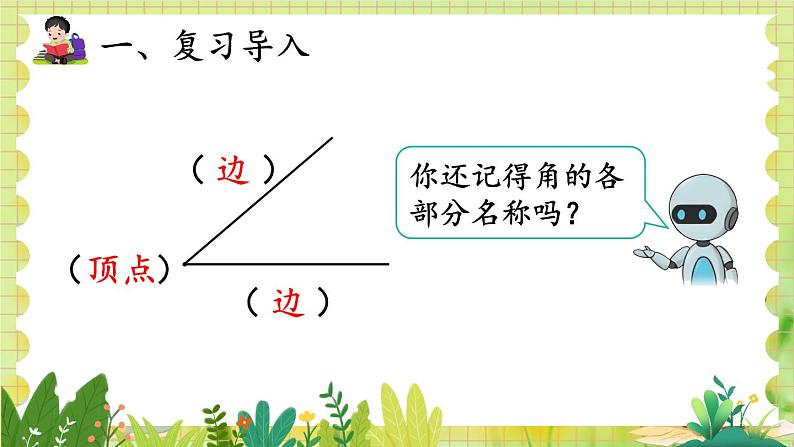 人教版数学2年级上册 第3章 第2课时 直角的认识及画法 ppt课件+教案02