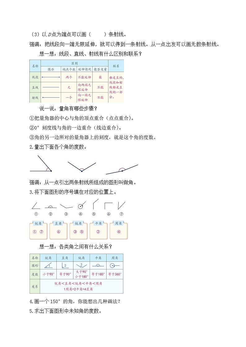 【教-学-评一体化】人教版数学2024四年级上册备课包-第三单元复习与测试(课件+教案+单元测试)02