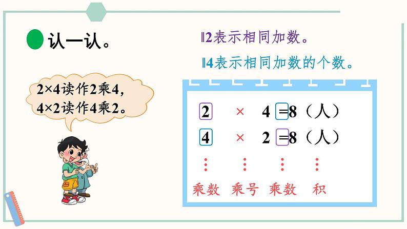 北师大版数学二年级上册3.2 儿童乐园 课件06