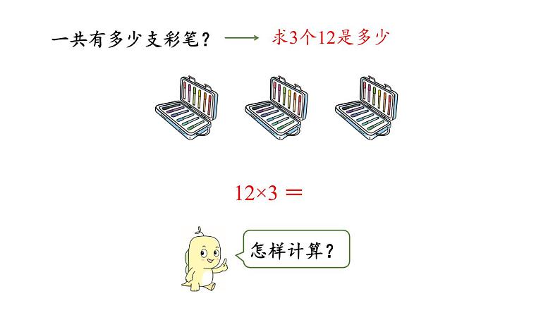 新人教版数学三年级上册6.2.1两、三位数乘一位数(不进位) 课件第6页