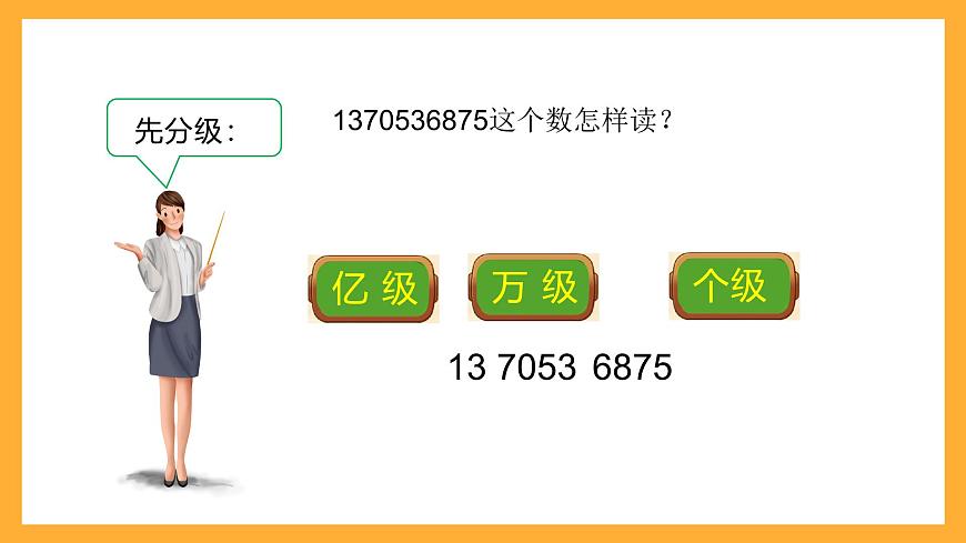 北京版數(shù)學(xué)四上 1.2《大數(shù)的讀法和寫(xiě)法》課件第8頁(yè)
