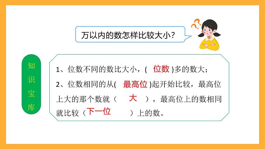 北京版數(shù)學四上 1.3《大數(shù)的大小比較》課件第6頁