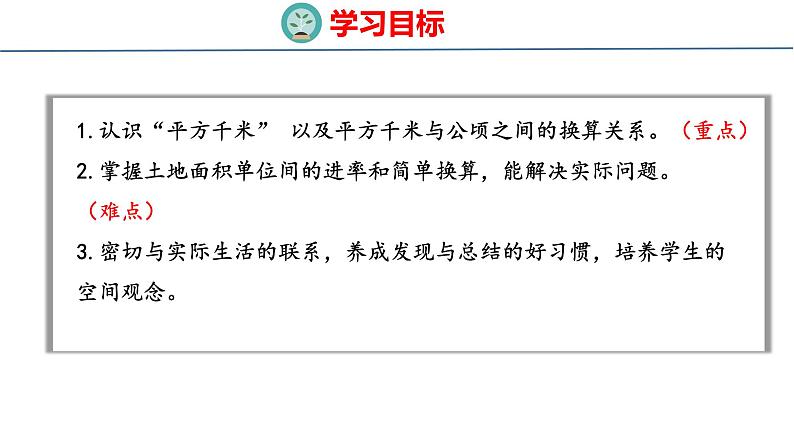 冀教版小学数学五上 7.2 认识平方千米 课件02