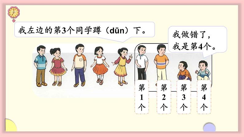 数学游戏 第4课时 在教室里玩一玩(课件)-2024-2025学年一年级上册数学人教版(2024)05