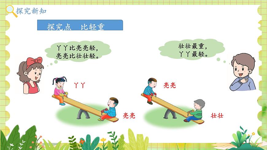 冀教2004版一年級數(shù)學(xué)上冊 我上學(xué)了 4玩蹺蹺板 PPT課件第7頁