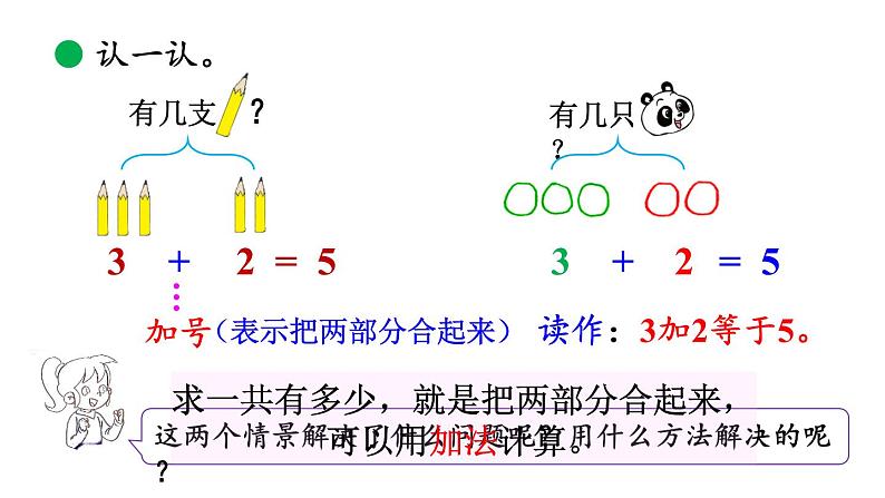 小学数学新北师大版一年级上册第二单元第1课时《一共有多少》教学课件(2024秋)第8页