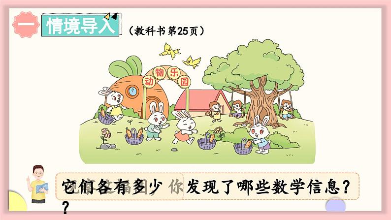 北师大版(2024)一年级上册数学--1.7 动物乐园(课件)02